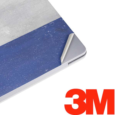 El Salvador Flag Distressed Surface Laptop 2 Skin